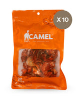 120gm Chilli tapioca ikan bilis snack pack by Camel Nuts on a white background