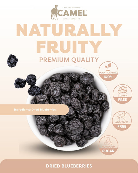 Natural Dried Blueberries 1kg