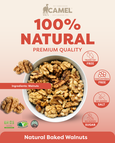Natural Baked Walnuts