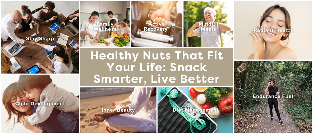 Healthy Nuts that meets your lifestyle by Camel Nuts