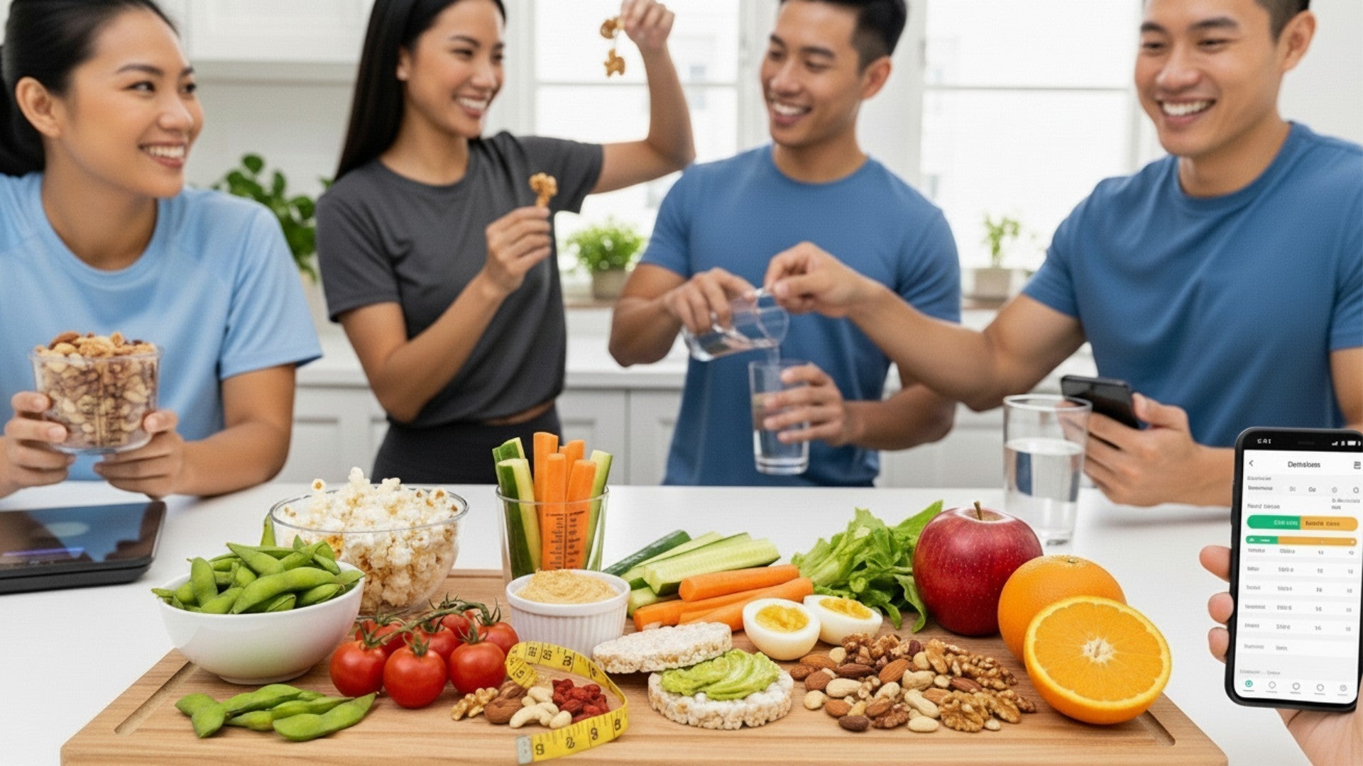 Smart snack choices under 100 calories for mindful diet