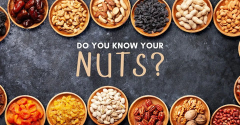 Categorizing the types of nuts and their health benefits