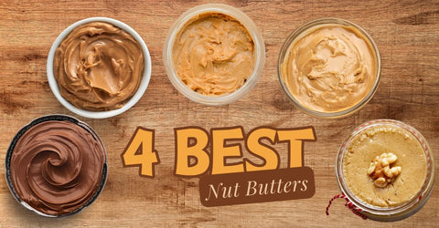 4 best nut butter for protein growth