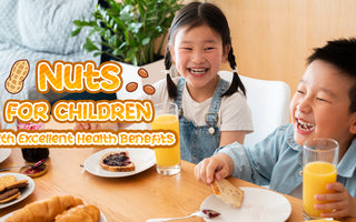 Nuts for children with excellent health benefits