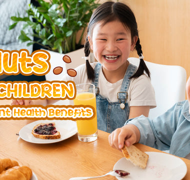 Nuts for children with excellent health benefits