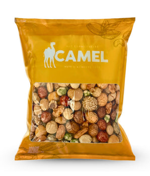 400g packaging of Adenishiki Japanese snack mix with 'Camel' branding on a white background