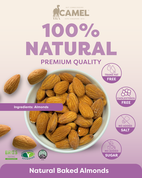 Natural Baked Almonds
