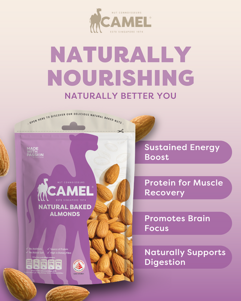 Natural Baked Almonds