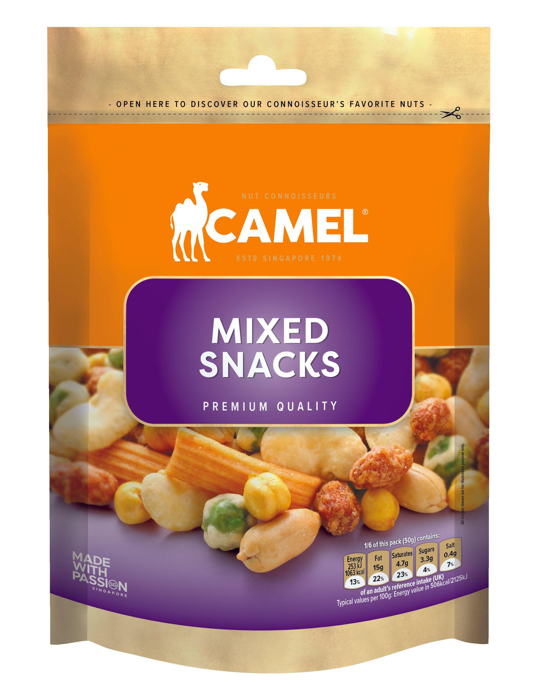 Camel Mix Mixed Snacks – Camel Nuts