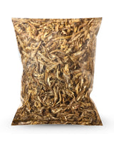 1kg Bag of Camel Nuts Chilli Anchovies Crisp a white background