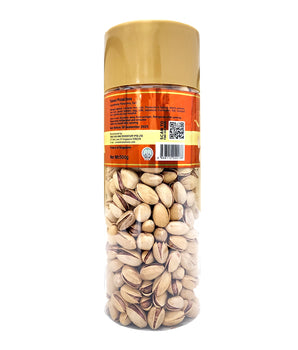 Natural Baked Pistachios Festive Bottle