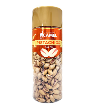 Natural Baked Pistachios Festive Bottle
