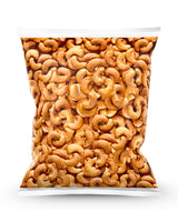 Bag of Camel nuts' honey cashew nuts on a white background
