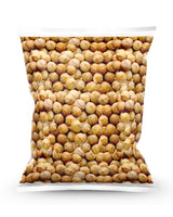 1kg bag of honey macadamias from Camel Nuts on a white background