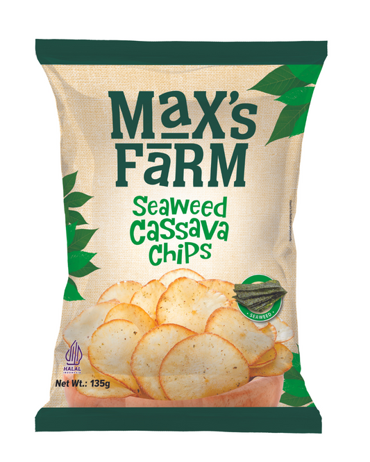 Max's Farm Cassava Chips (Seaweed)