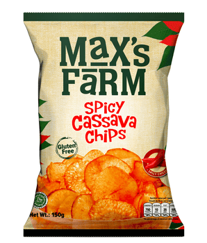 Max's Farm Cassava Chips Spicy
