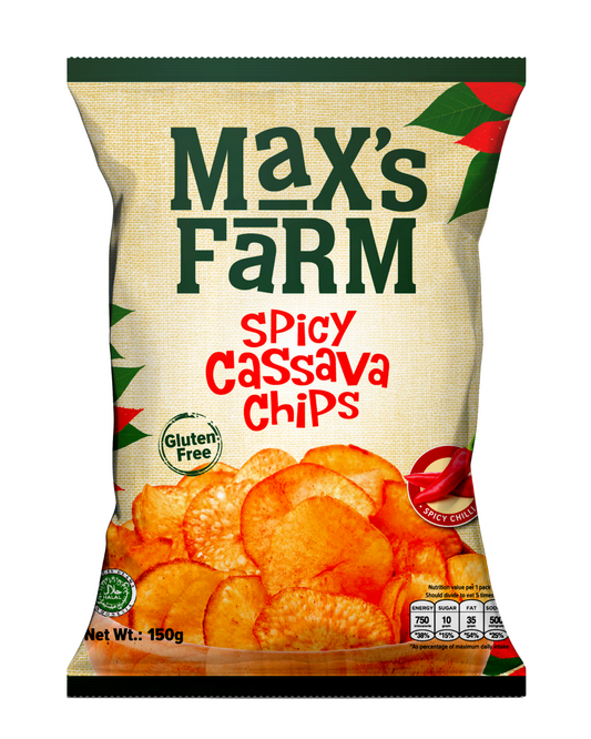 Max's Farm Cassava Chips (Spicy)