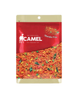Camel Nuts Muruku Fine 120g package with colorful snack mix on a white background