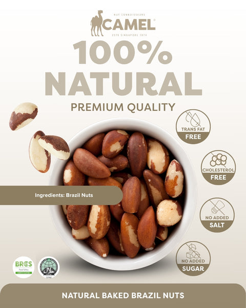 Natural Baked Brazil Nuts