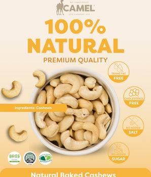 Natural Baked Cashews 1kg