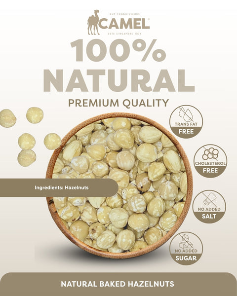 Natural Baked Hazelnuts 1kg