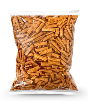 1kg bag of traditional favourite prawn sauce crackers by Camel Nuts on a white background