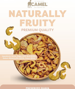 Camel Nuts' preserved guava premium quality