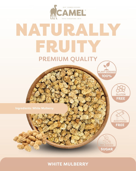 Dried White Mulberries 1kg