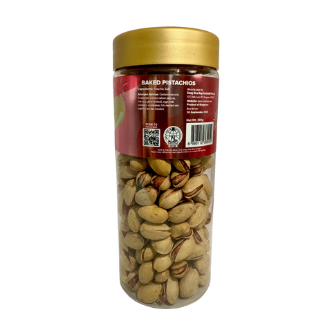 Baked Pistachios Festive Container