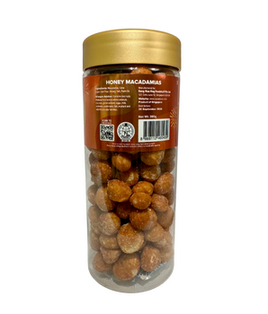 Honey Macadamias Festive Container