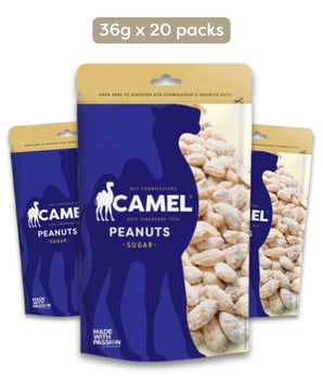 Mini Packs Bundle of Camel Nuts traditional favourite Sugar Peanuts.