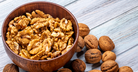 Walnuts are known as the brain food; They provide omega 3 fatty acids that help to support our cognitive health.
